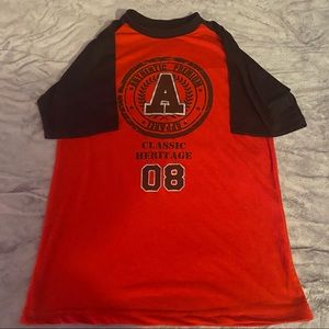 Girls Size 12 American Hawk 1/2 Sleeved Shirt